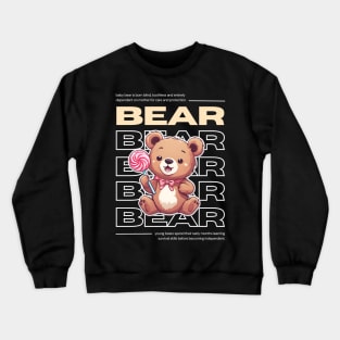 Candy Bear Crewneck Sweatshirt